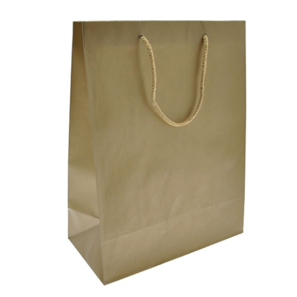 Aubrey Collection Eurotote Bag (10"x5"x13") (Gold) Custom Imprinted