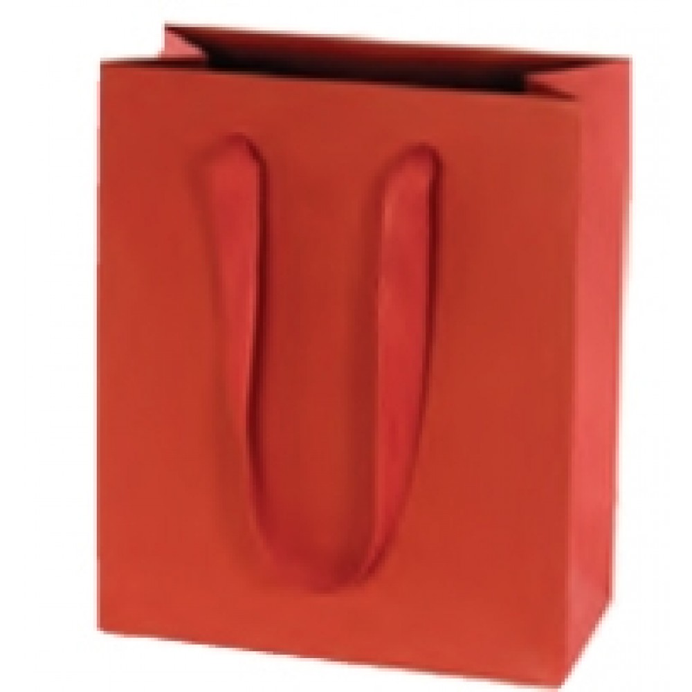 Premium Cotton Twill Handle Eurototes (4.5"x 4.5"x15") (Hot Stamped) (Red) Custom Printed Premium Cotton Twill Handle Eurototes (4.5"x 4.5"x15") (Hot Stamped) (Red) Custom Printed