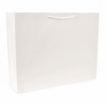 Custom Printed ECO White Kraft Tote Bag (20" x 6" x 16")
