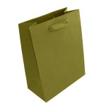 Custom Printed Premium Cotton Twill Handle Eurototes (8"x4"x10") (Hot Stamped) (Aruba Green)