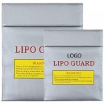 Logo Imprinted Lipo Battery Fireproof Bag