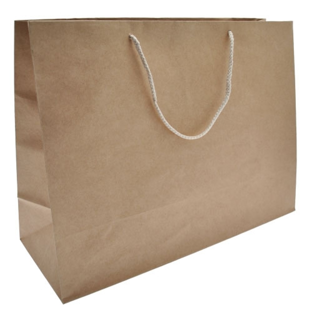 Custom Printed Aubrey Collection Eurotote Bag (16"x6"x12") (Kraft) Custom Printed Aubrey Collection Eurotote Bag (16"x6"x12") (Kraft)