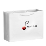 Custom Printed Gloss Laminated Euro Tote Bag(16*6*12)