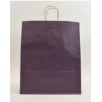 Custom Imprinted Purple X-Large Kraft Paper Shopping Bag