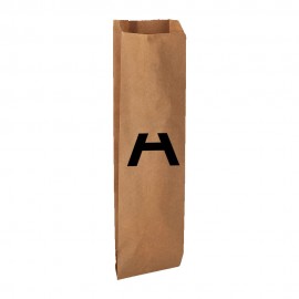 1-Bottle Kraft Paper Sleeve Logo Imprinted  1-Bottle Kraft Paper Sleeve Logo Imprinted