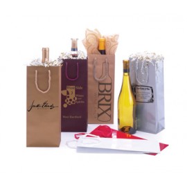 Wine Bottle Bags Custom Imprinted  Wine Bottle Bags Custom Imprinted