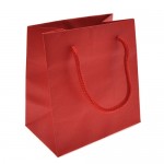 Custom Printed Euro Tint Tote Bag (5 1/2"x3 1/2"x6") (Red)