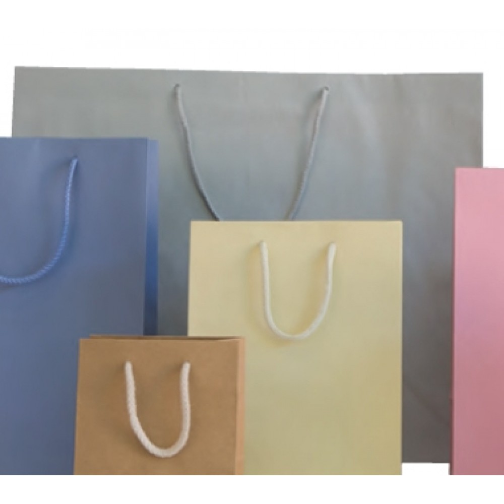 Euro Tint Tote Bag (5 1/2"x3 1/2"x6") (Slate Gray) Logo Imprinted Euro Tint Tote Bag (5 1/2"x3 1/2"x6") (Slate Gray) Logo Imprinted