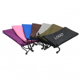 Custom Printed PU Eyeglass Pouch  Custom Printed PU Eyeglass Pouch