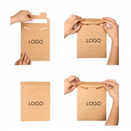 Custom Printed Kraft Paper Document Bag A4  Custom Printed Kraft Paper Document Bag A4