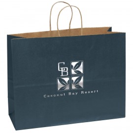 Judy Matte Shopper Bag Logo Imprinted  Judy Matte Shopper Bag Logo Imprinted