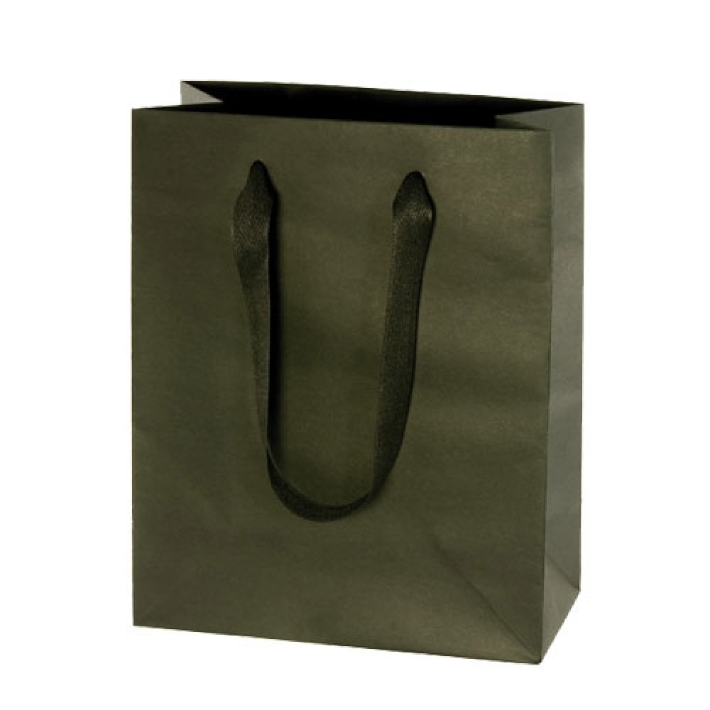 Custom Imprinted Premium Cotton Twill Handle Eurototes (5"x4"x6") (Hot Stamped) (Black) Custom Imprinted Premium Cotton Twill Handle Eurototes (5"x4"x6") (Hot Stamped) (Black)