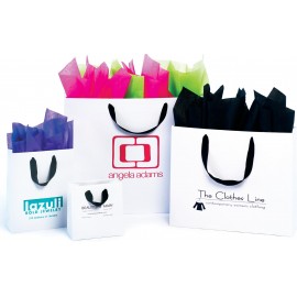 Hot Stamped Eurotote Bag (8" x4" x 10") Custom Imprinted  Hot Stamped Eurotote Bag (8" x4" x 10") Custom Imprinted