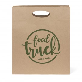 Logo Imprinted Karen Eco Die Cut Shoppers (Flexo)