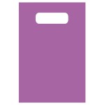 Extra Large Frosty Tinted Merchandise Bag (16"x19") (Grape Purple) Custom Imprinted