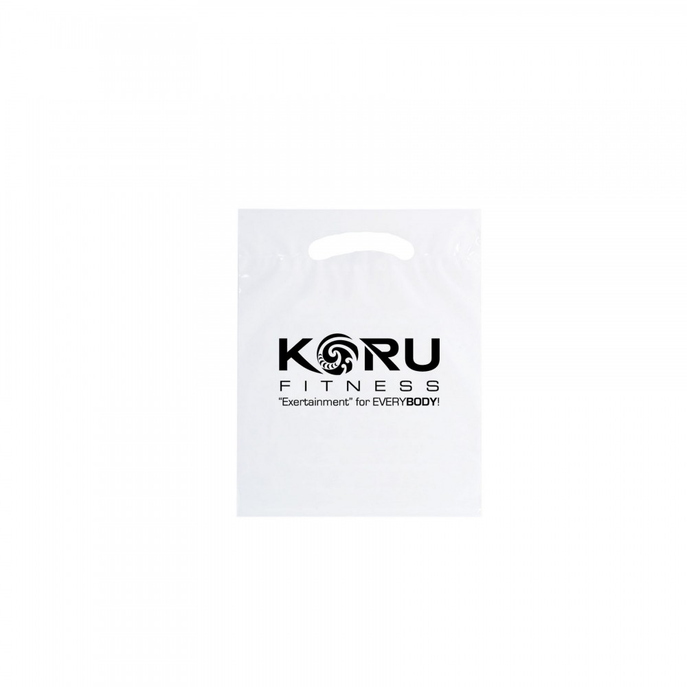 OXO Reusable Die Cut Fold-Over Reinforced Bag (9"x12"x2") - Flexo Ink Custom Printed OXO Reusable Die Cut Fold-Over Reinforced Bag (9"x12"x2") - Flexo Ink Custom Printed