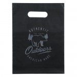 Oxo-Biodegradable Die Cut Bag (9"x12") Logo Imprinted