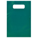 Custom Imprinted Tinted Opaque Merchandise Bag (9"x12") (Hunter Green)