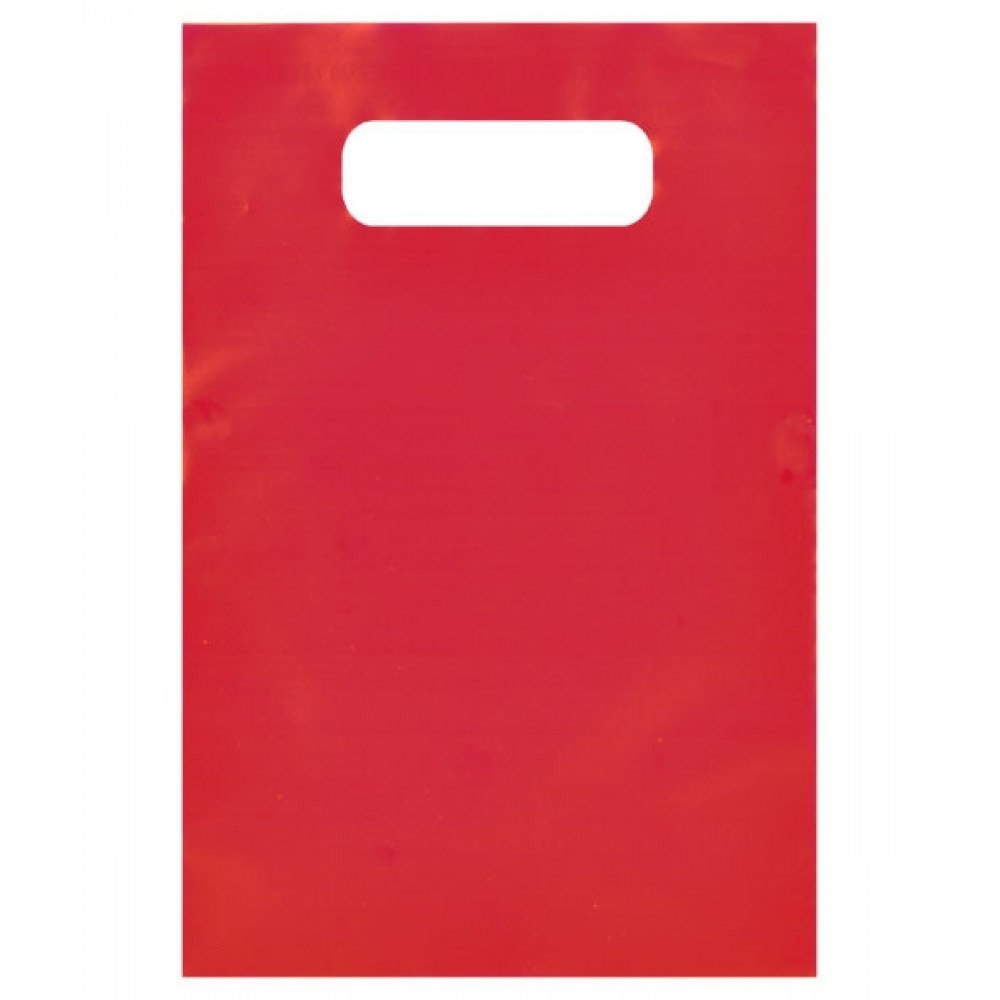 Tinted Opaque Merchandise Bag (6"X9") (Red) Custom Imprinted Tinted Opaque Merchandise Bag (6"X9") (Red) Custom Imprinted