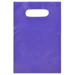 Custom Imprinted Tinted Opaque Merchandise Bags (12"x15") (Royal Blue)