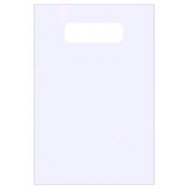 Custom Imprinted Tinted Opaque Merchandise Bags (12"x15") (White)