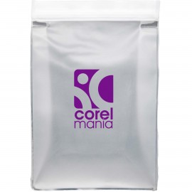 SlipZip Vertical Gusseted Reusable Storage Bag Logo Imprinted  SlipZip Vertical Gusseted Reusable Storage Bag Logo Imprinted