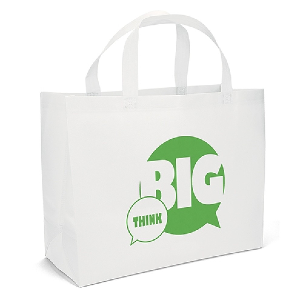 Giant Saver Tote Bag (Screen Print) Custom Imprinted Giant Saver Tote Bag (Screen Print) Custom Imprinted