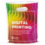 Digital Full Color Die Cut Plastic Bag (7.5"x9") Logo Imprinted