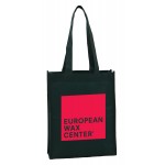 Custom Imprinted Non-Woven Medium Shopper Bag - 10" x 12" x 3"