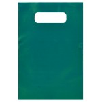 Logo Imprinted Tinted Opaque Merchandise Bags (16"x19") (Hunter Green)