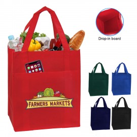 Pocket Shopper Tote Bag Custom Imprinted  Pocket Shopper Tote Bag Custom Imprinted