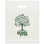 Eco Die Cut Handle Bag (12"x15"x3) Logo Imprinted