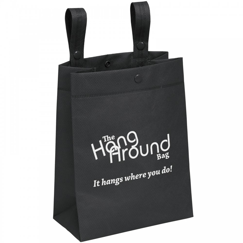 Hang Around Tote Bag (Screen Print) Custom Printed Hang Around Tote Bag (Screen Print) Custom Printed