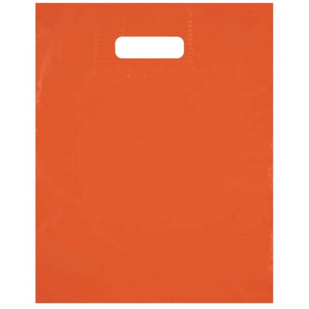 Custom Printed Short Run 2.0 Mil Patch Handle Bag (15"x18"x4")