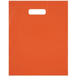 Custom Printed Short Run 2.0 Mil Patch Handle Bag (15"x18"x4")