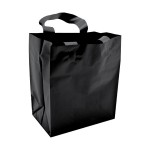 Custom Printed Frosty Tinted Poly Shopping Bag (8"x5"x10")