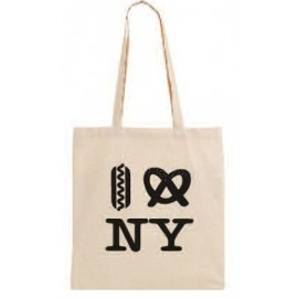 Logo Imprinted Organic Natural Canvas Convention Tote Bag with Shoulder Strap  Logo Imprinted Organic Natural Canvas Convention Tote Bag with Shoulder Strap