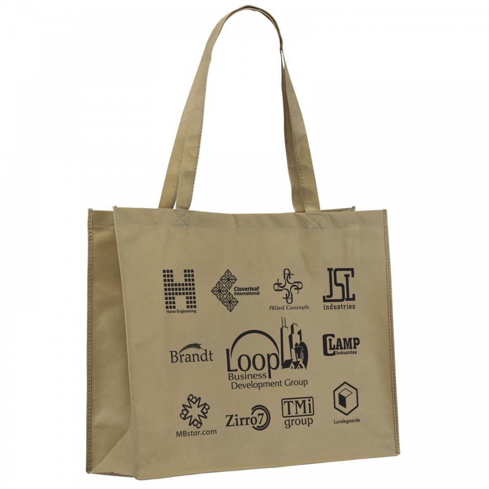 George Celebration Tote Bag (Screen Print) Logo Imprinted George Celebration Tote Bag (Screen Print) Logo Imprinted