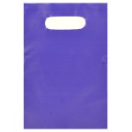 Tinted Opaque Merchandise Bag (9"x12") (Royal Blue) Custom Printed
