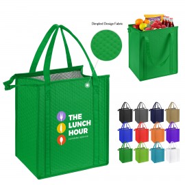 Thermal Non-Woven Insulated Cooler Tote Bag-13"X15"X10" Custom Printed  Thermal Non-Woven Insulated Cooler Tote Bag-13"X15"X10" Custom Printed