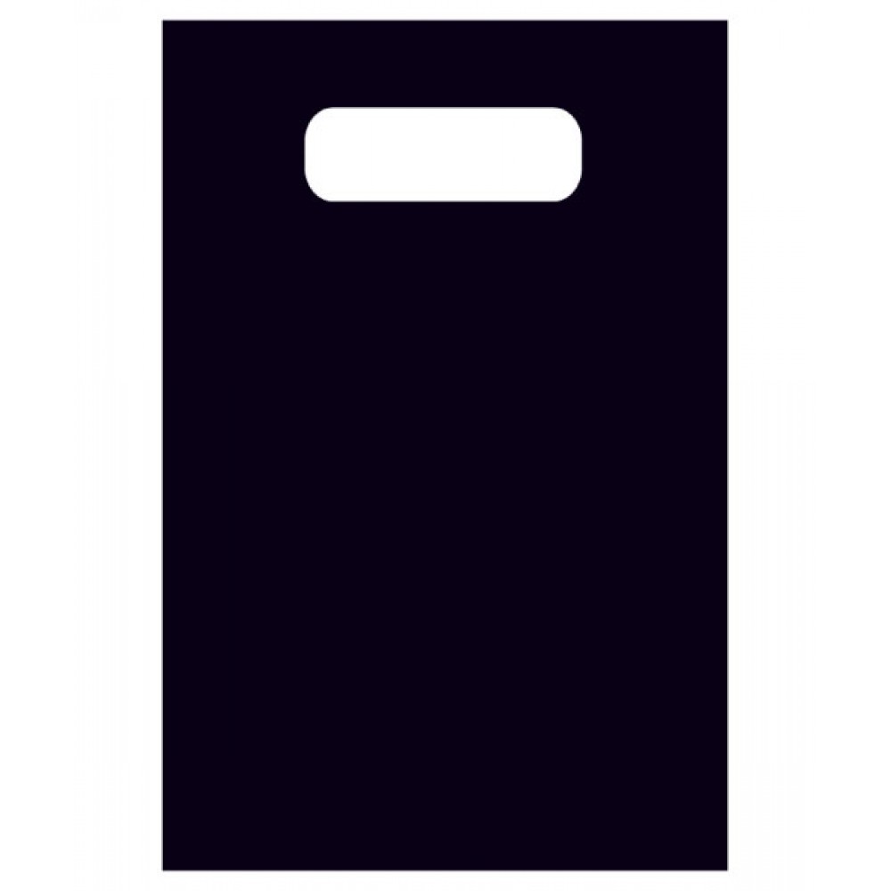 Logo Imprinted Frosty Tinted Poly Merchandise Bag (6"X9") (Ebony Black) Logo Imprinted Frosty Tinted Poly Merchandise Bag (6"X9") (Ebony Black)
