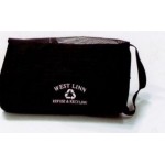 Black Polyester Shoe Tote Bag - Embroidered