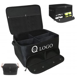 Waterproof Double Layer Golf Shoe Bag with Logo