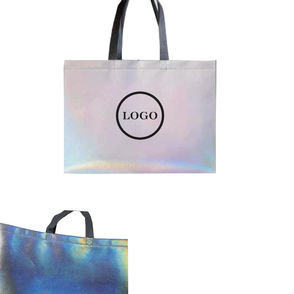 Custom Laser Film Thickened Tote Bag (13"L*10 5/8"W) with Logo