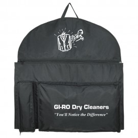 Logo Branded Compartment Garment Bag  Logo Branded Compartment Garment Bag
