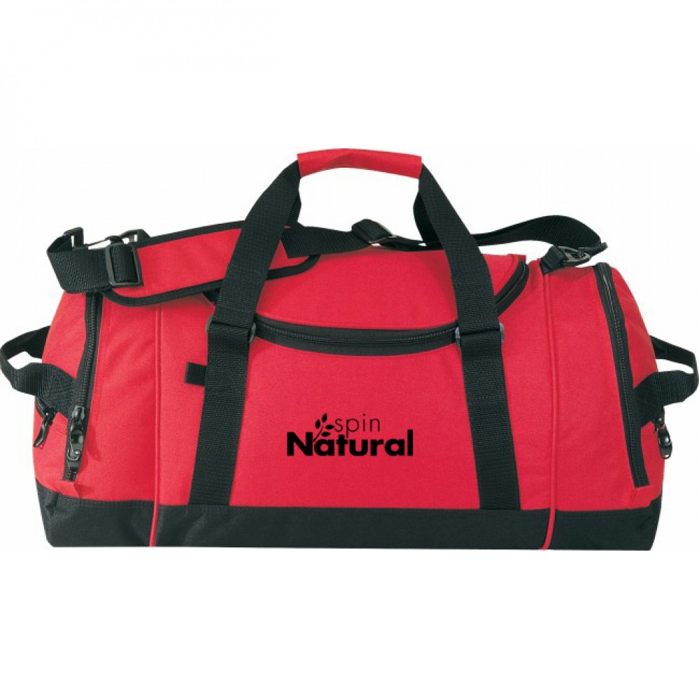 Duffel Bag w/Shoe Storage & Organizer Pocket Duffel Bag w/Shoe Storage & Organizer Pocket