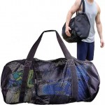 Mesh Dive Duffel Bag with Logo