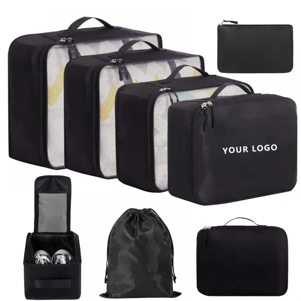 8 PCS/Set Travel Storage Bag with Logo