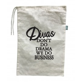 ORGANIC Drawstring Shoe Bag - 1 color (11" x 16") with Logo  ORGANIC Drawstring Shoe Bag - 1 color (11" x 16") with Logo