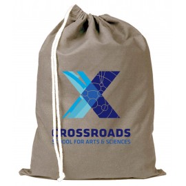 Drawstring Shoe Bag - Full Color Transfer (13" x 17") with Logo